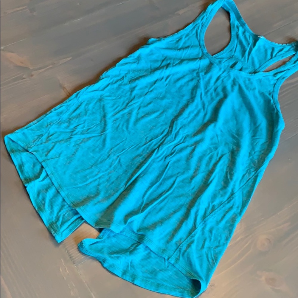 Lululemon tie back tank top size 4